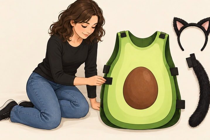 Make an Avo-cat-o step 1