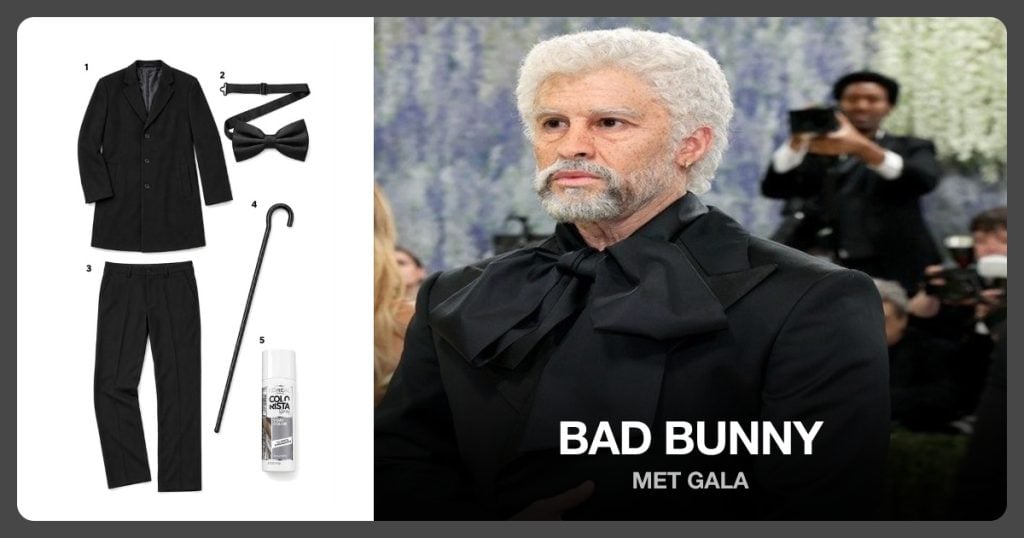 Bad Bunny costume clothing and accessories