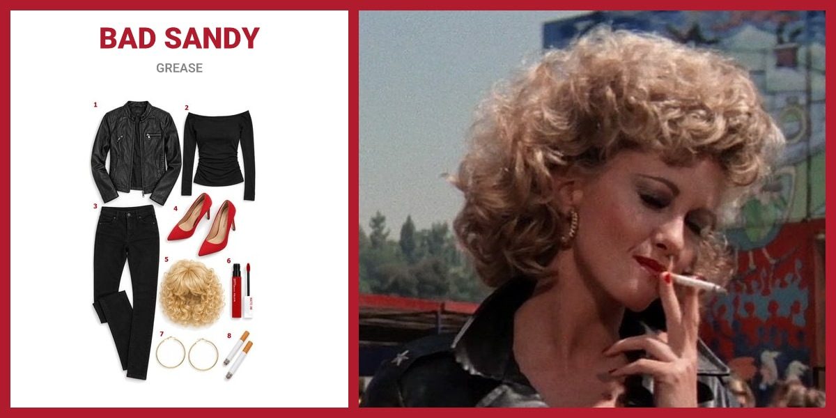 Dress Like Bad Sandy costume kit