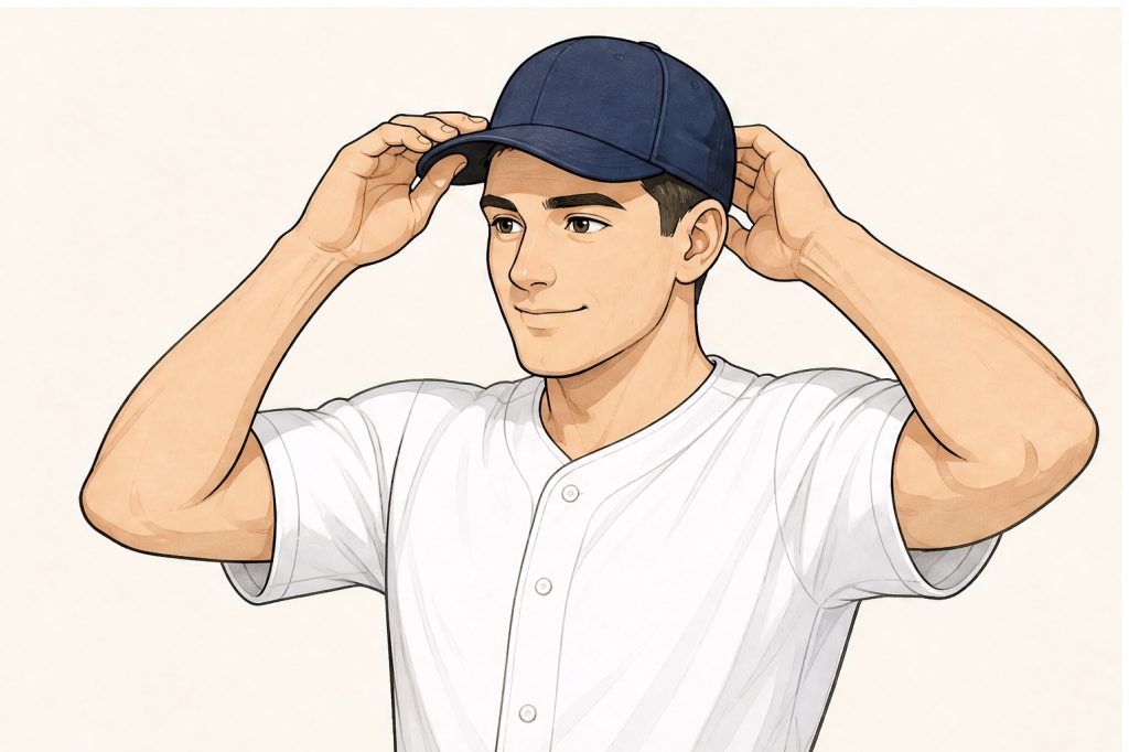 Settle baseball cap