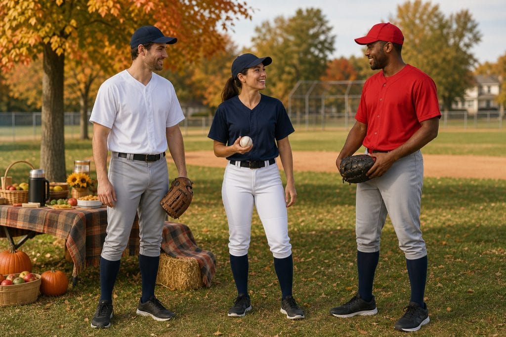 Baseball Player costume group