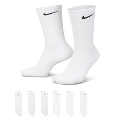 White Crew Socks