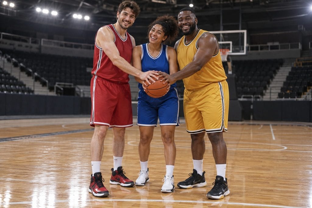 Basketball Player costume group