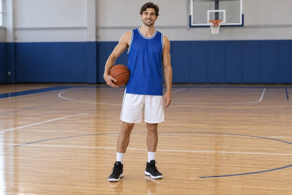 Blue-and-White Reversible Set costume outfit