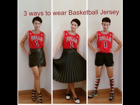 3 ways to wear/style basketball jersey — AmazingMichele