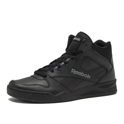 Black High-Top Basketball Sneakers