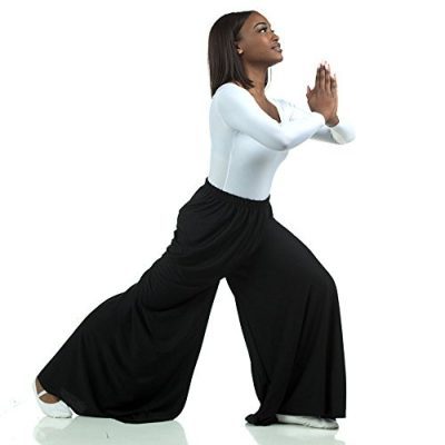 Black Palazzo Dance Pants