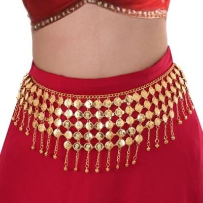 Gold Coin Hip Scarf
