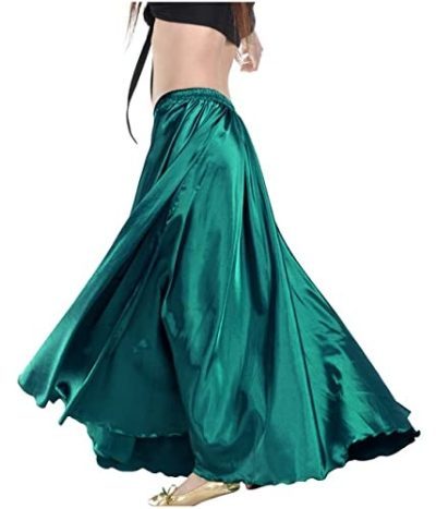 Teal Belly Dance Skirt