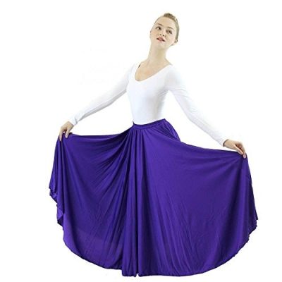 Deep Purple Dance Skirt