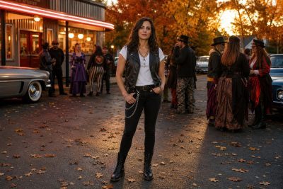 Vest Road Crew costume outfit