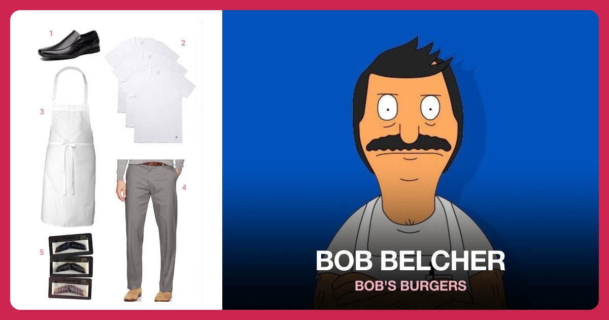Dress Like Bob Belcher costume kit