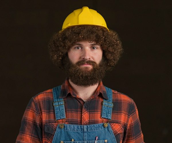 Bob Ross the Builder Costume