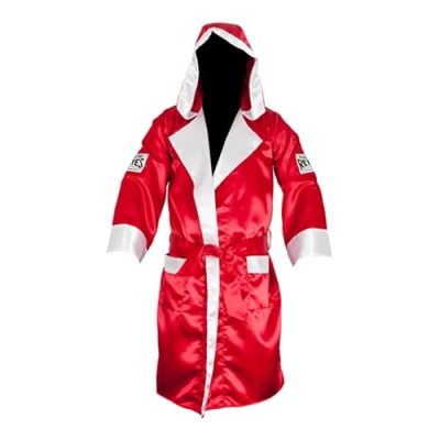 Red Satin Boxing Robe