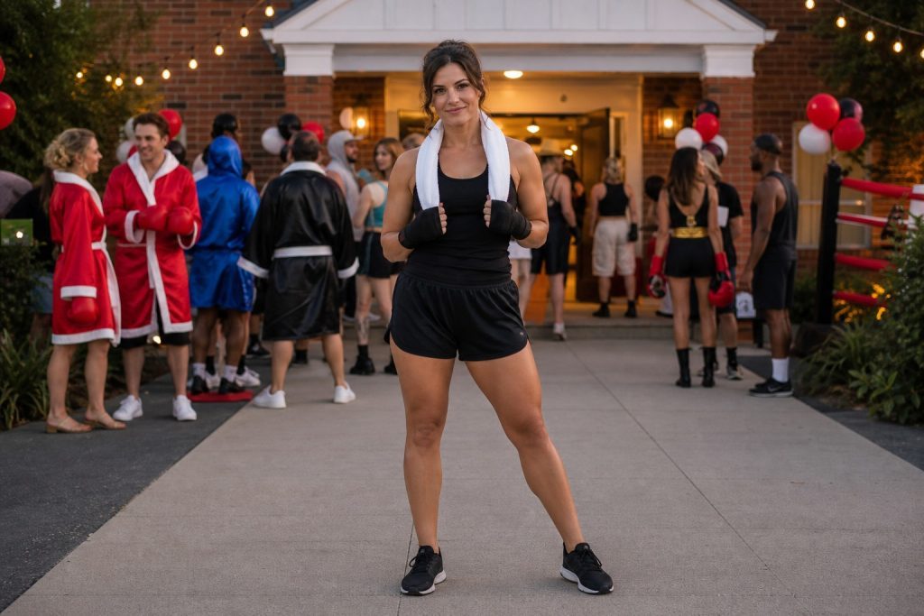 Training Boxer costume outfit