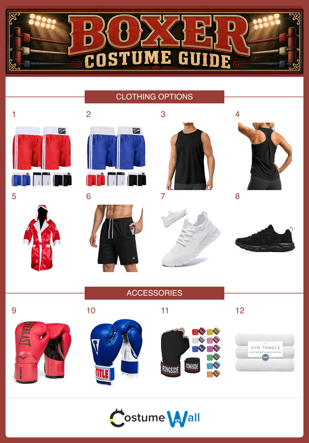 Boxer Costume Guide
