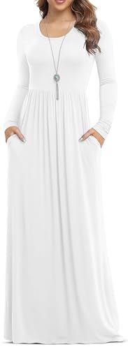 White Empire Maxi Dress