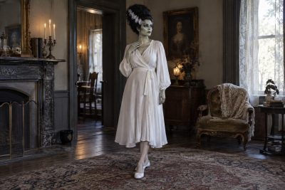 Wrapped White Bride costume outfit
