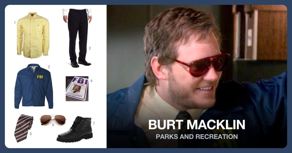 Burt Macklin Costume Guide outfit and accessories