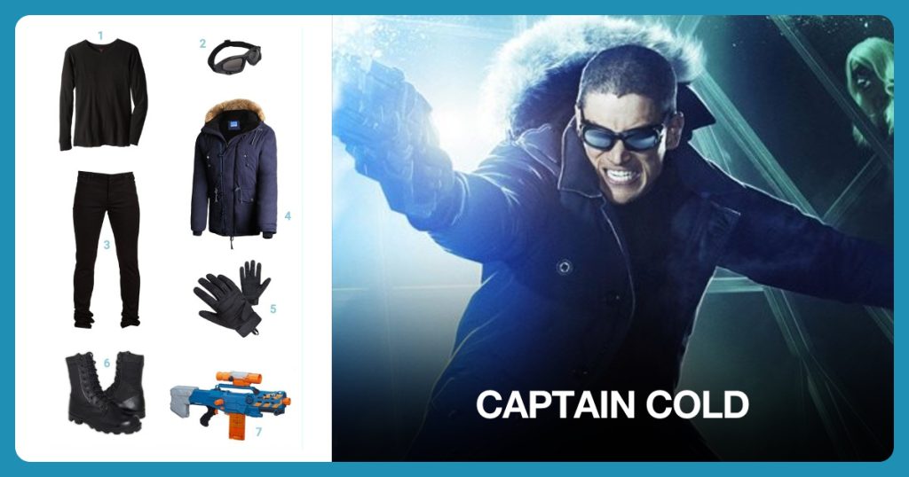 Men’s Waffle Knit Thermal Crew Top, Rothco Ventec Tactical Goggle and Levi’s Men’s 510 Skinny-Fit Jean beside Captain Cold