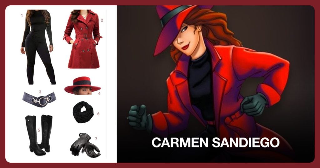 Carmen Sandiego Costume