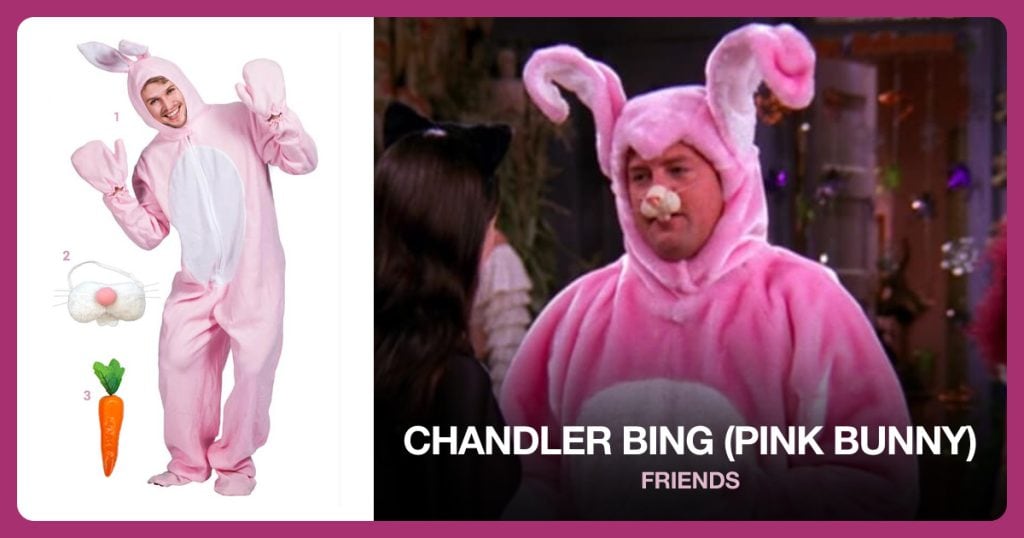Chandler Bing (Pink Bunny) Costume