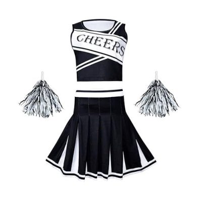 Black And White Cheer Costume