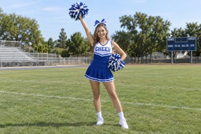Blue and White costume outfit