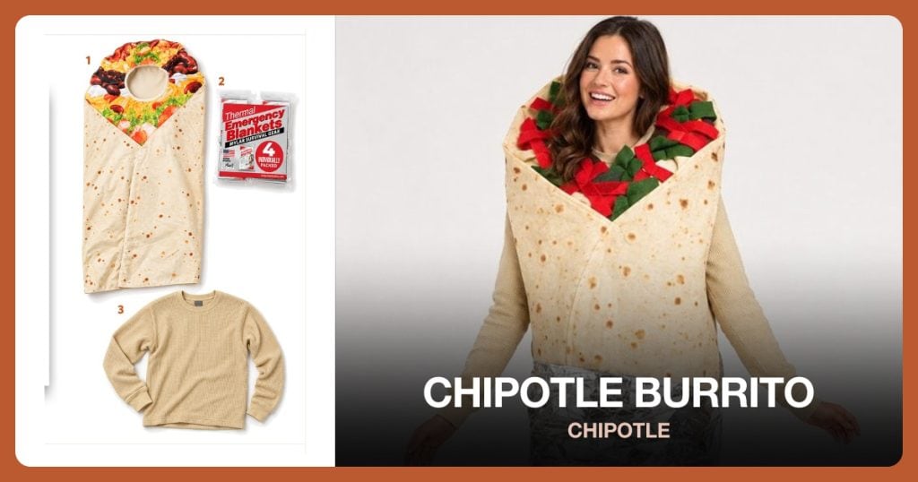 Chipotle Burrito Costume