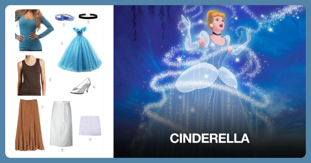 Cinderella Costume Guide outfit and accessories