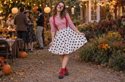 Stripes & Dots costume outfit