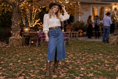 Cowgirl Skirt costume outfit