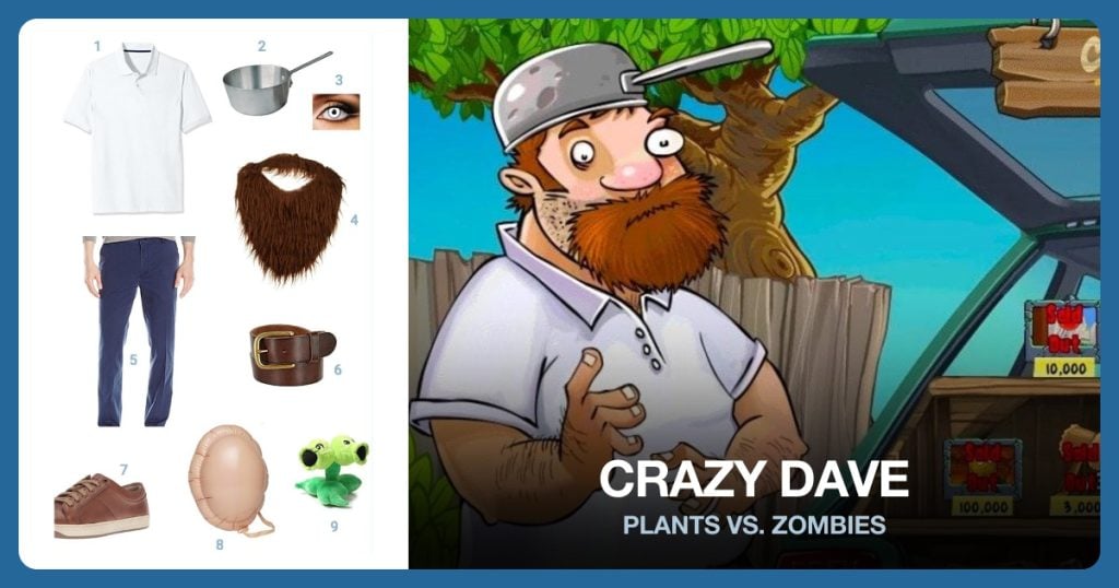 Crazy Dave Costume