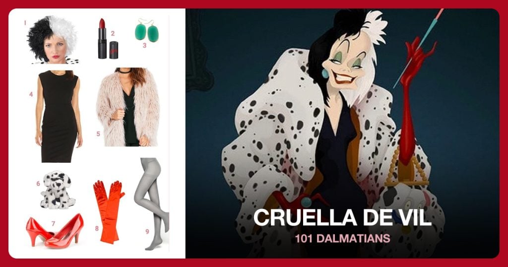 Cruella De Vil Costume