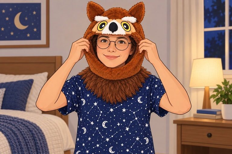 Night Owl costume instructional step 2