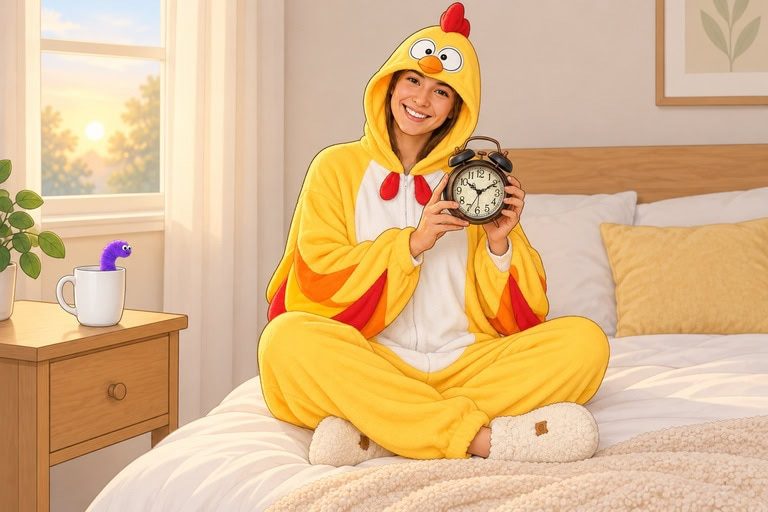 Early Bird costume instructional step 4