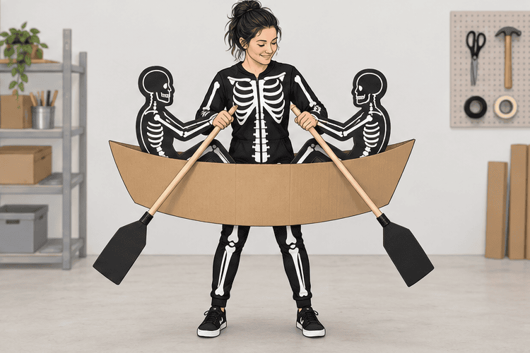 Skeleton Crew costume tutorial illustration step 4
