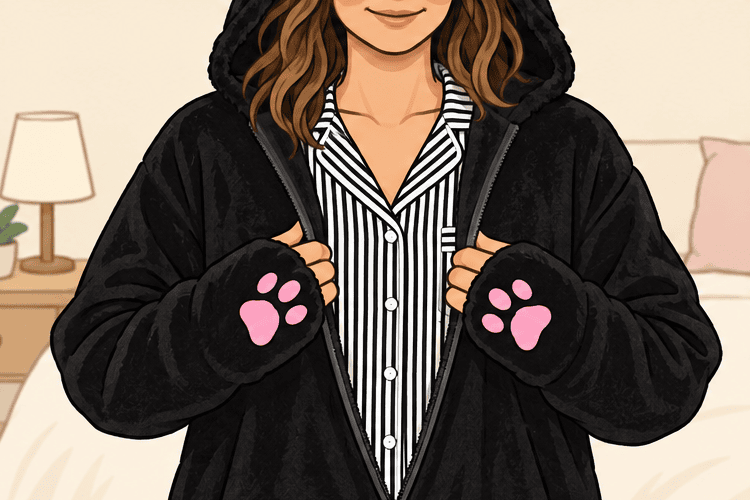 Cat’s Pajamas costume tutorial illustration step 3