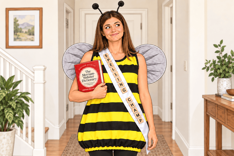 Spelling Bee costume instruction 4