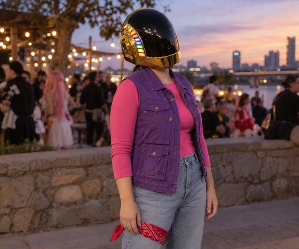 Daft Punky Brewster Costume