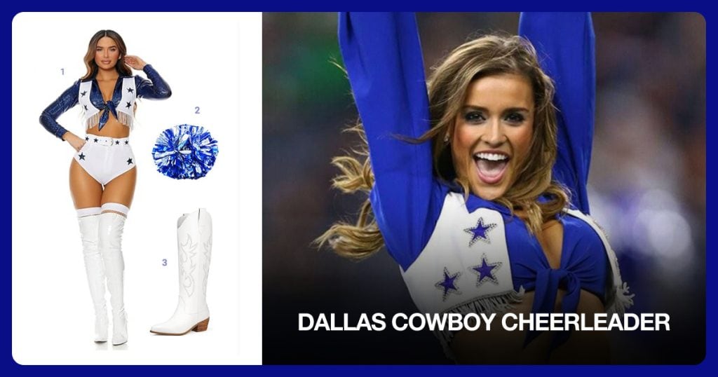 Dallas Cowboy Cheerleader Costume
