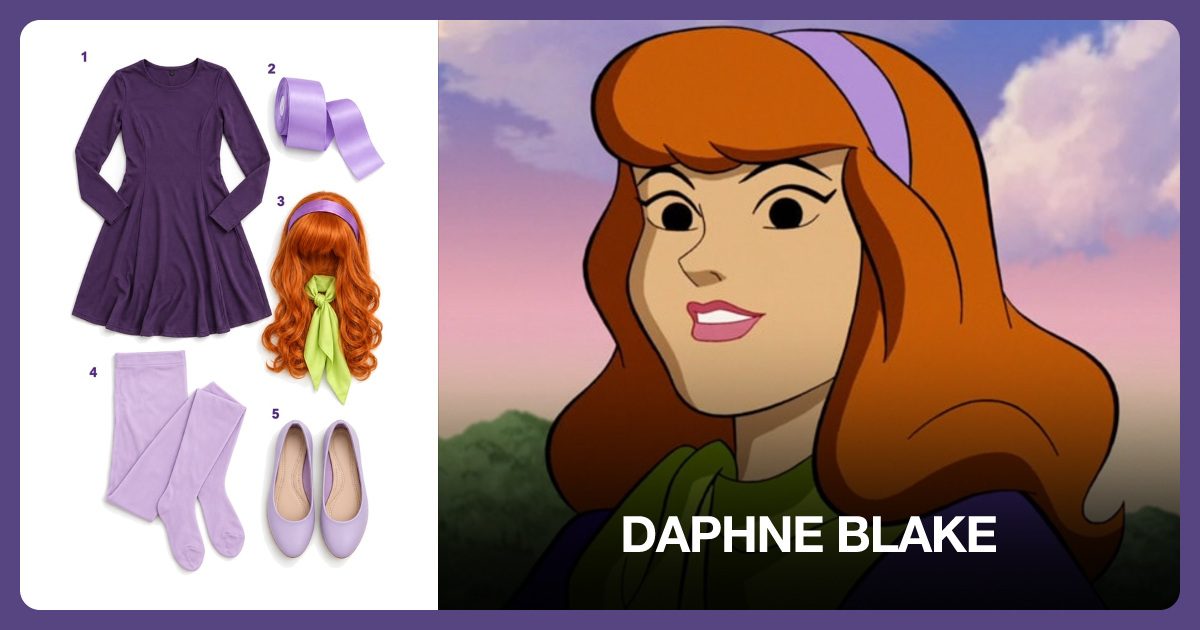 Dress Like Daphne Blake costume kit