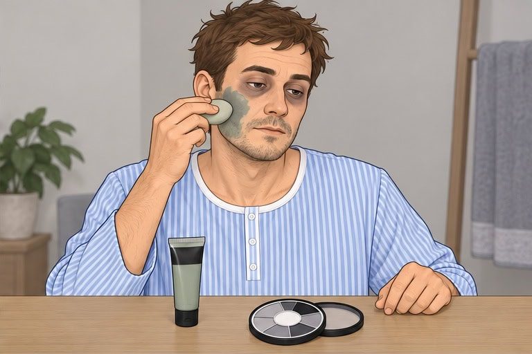 Dead Tired costume step2 instructional illustration