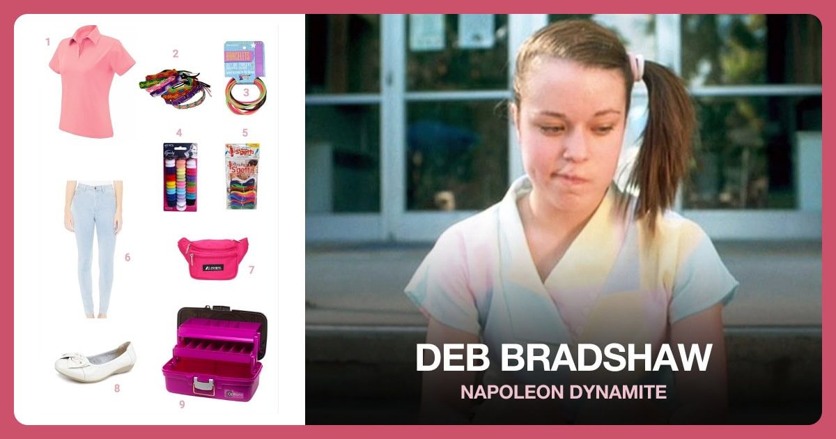Dress Like Deb Bradshaw costume kit