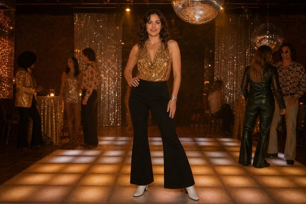 Golden Disco costume outfit