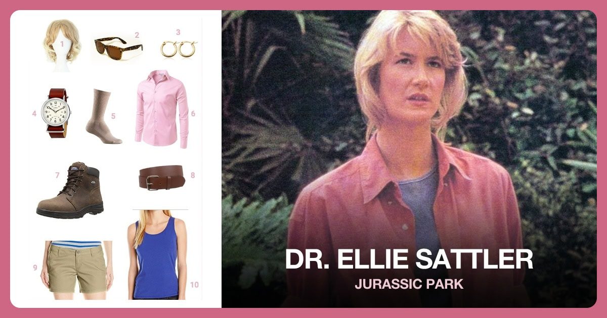 Dress Like Dr. Ellie Sattler costume kit
