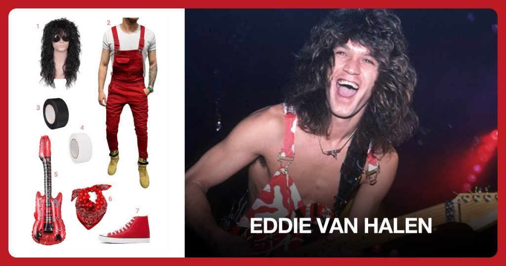 Eddie Van Halen Costume