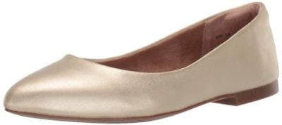 Gold Ballet Flats