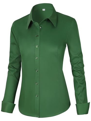 Dark Green Blouse