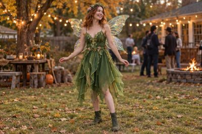 Garden Fairy costume outfit